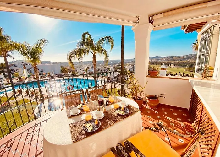 Апартаменты Luxury Puebla Aida With Golf & Sea View